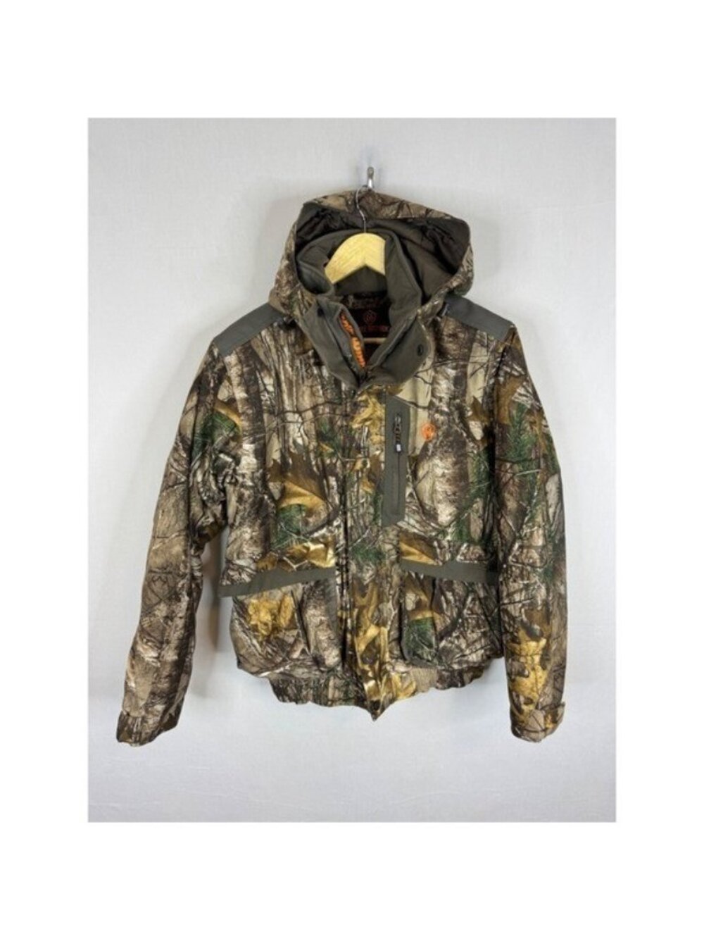 Game Winner Mens Realtree Xtra Camo Hunting Jacket Waterproof Insulated Small